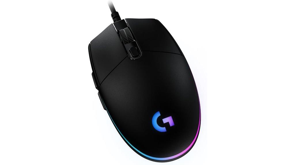 rgb wired gaming mouse