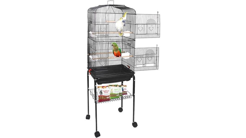 rolling bird cage deal
