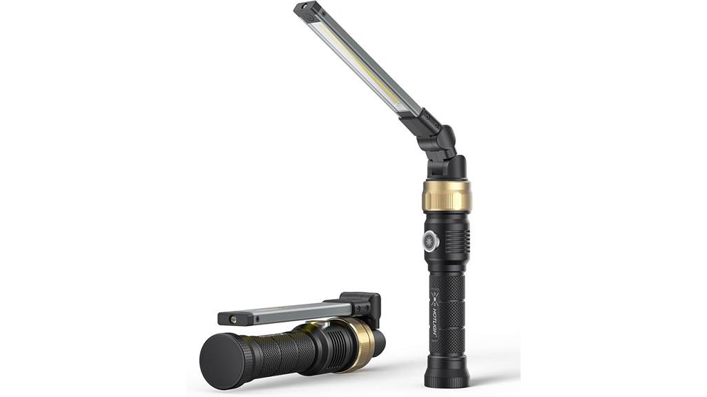rotatable magnetic work light