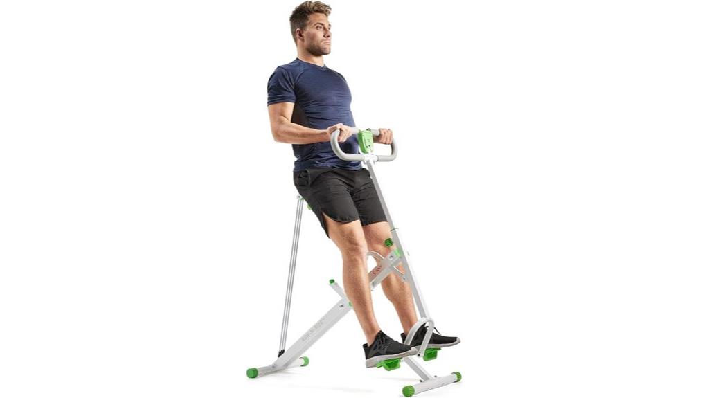 rowing and squat trainer