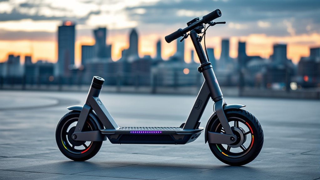 scooter features and safety