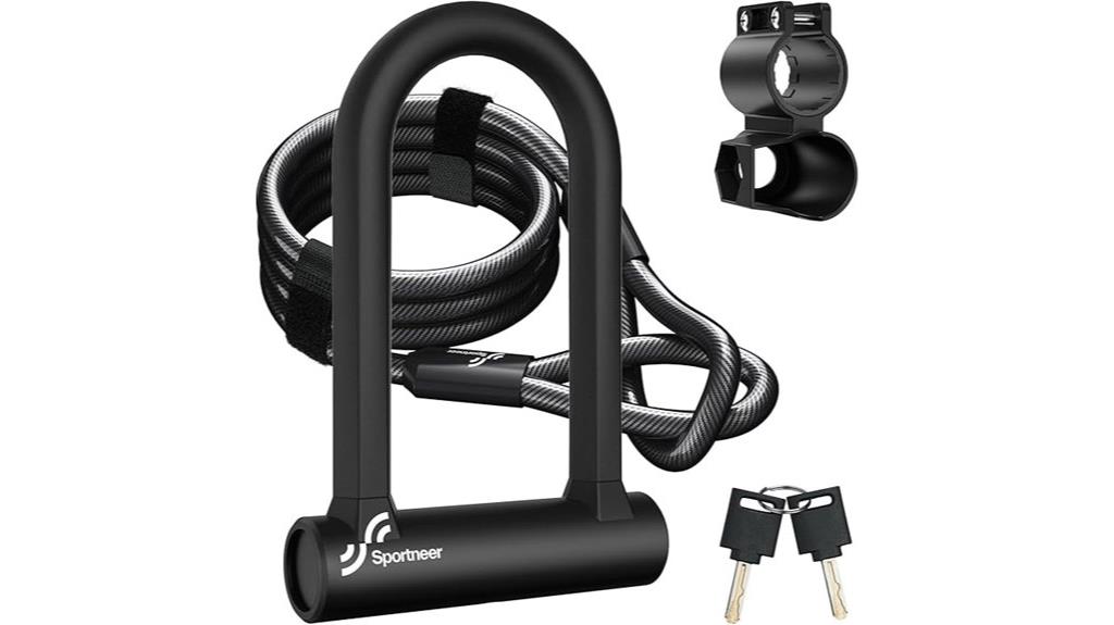 secure bike lock system