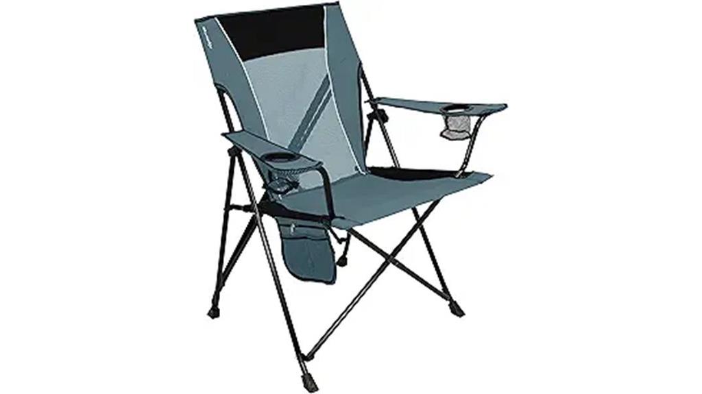 secure locking camping chair