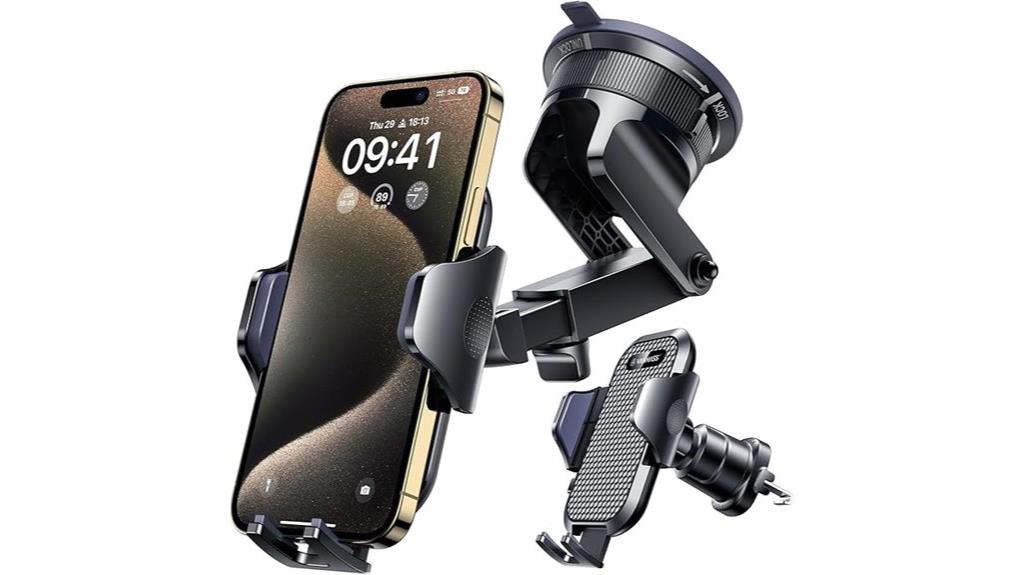 secure vent phone mount