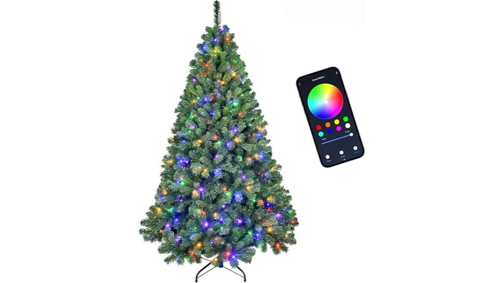 seven foot smart christmas tree