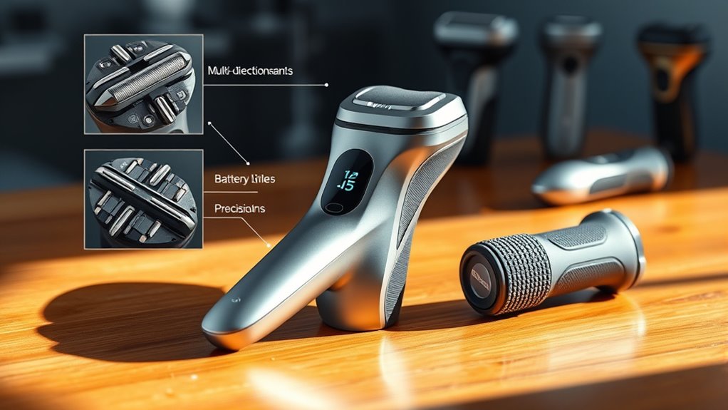 shaving tech battery portability