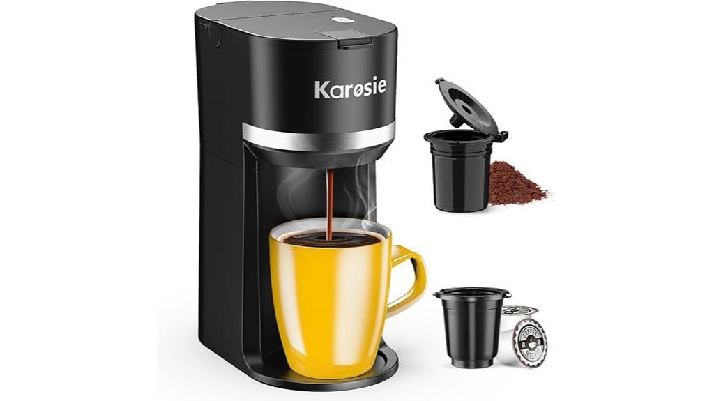 single serve coffee brewing