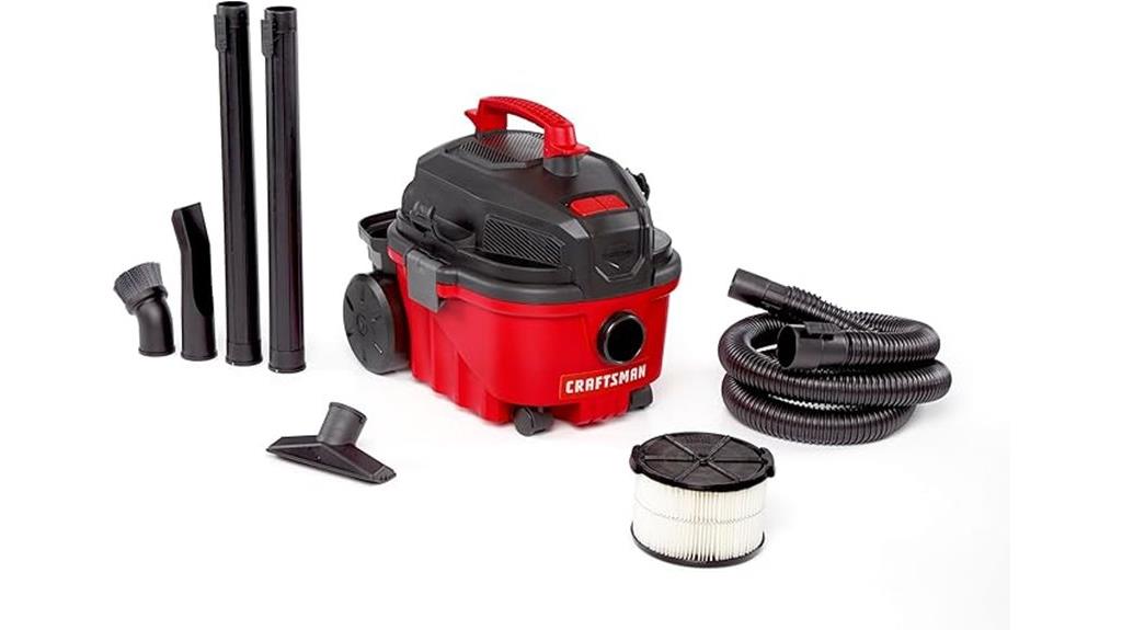 small capacity shop vacuum
