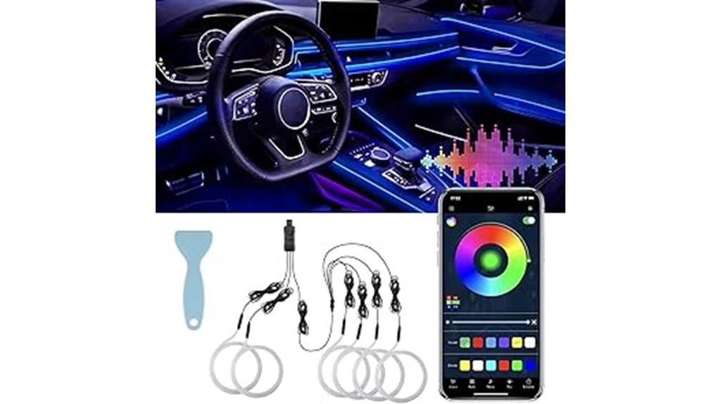 smart usb car ambient lighting
