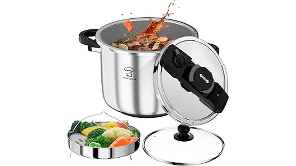 stainless steel 6 3 quart