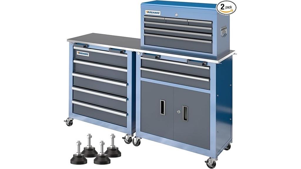 stainless steel rolling chest