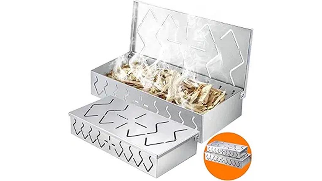 stainless steel smoke boxes