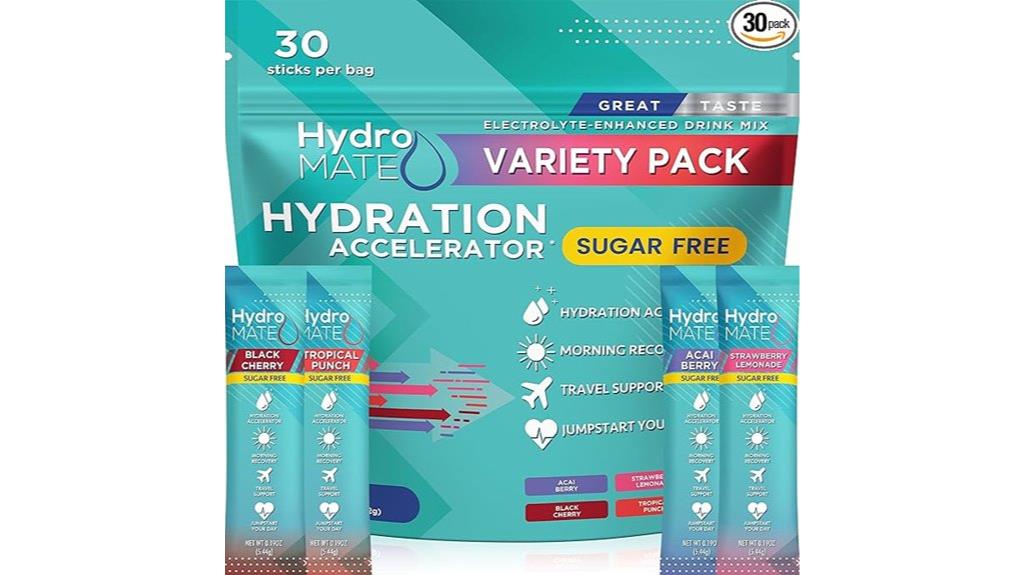 sugar free electrolyte hydration pack
