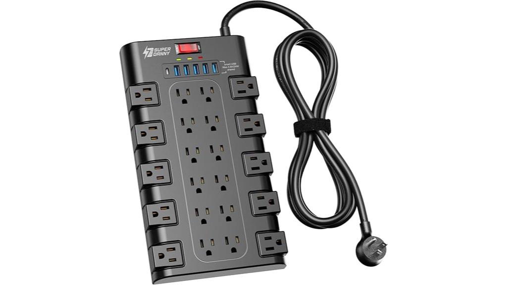 surge protector with usb