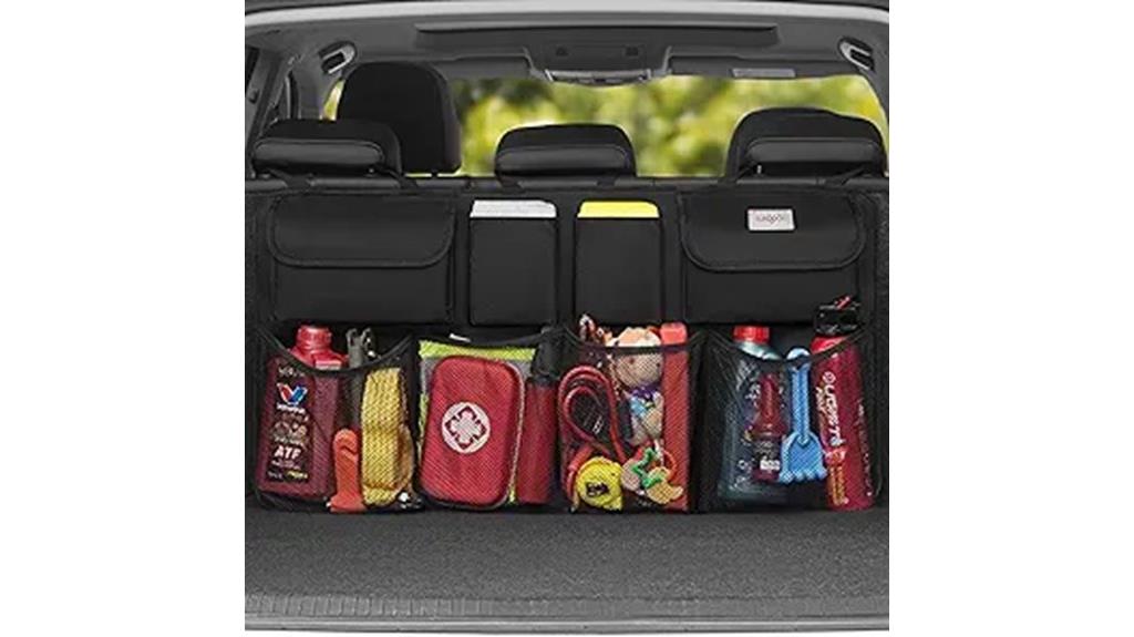 suv trunk storage organizer