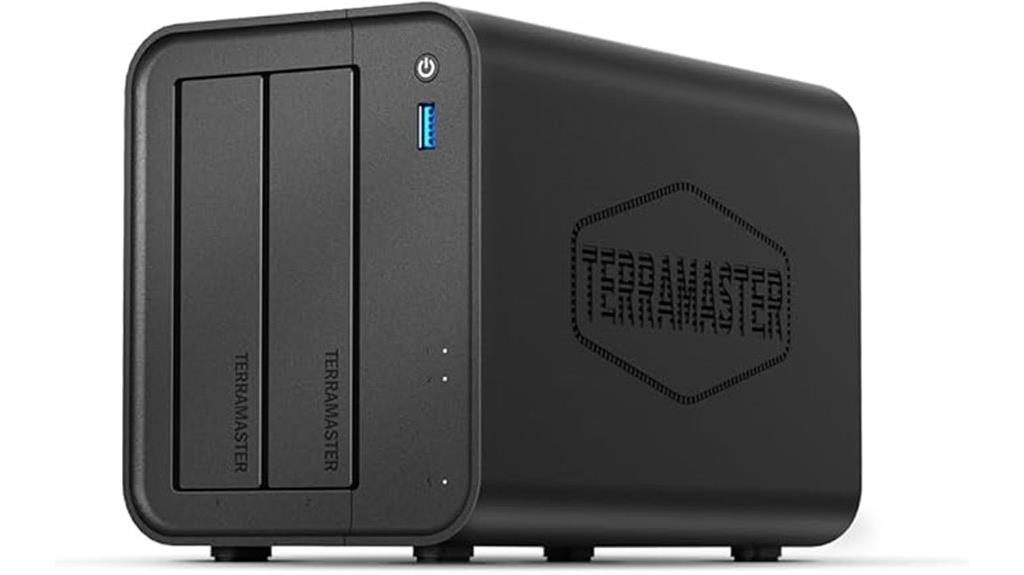 terramaster 2 bay nas