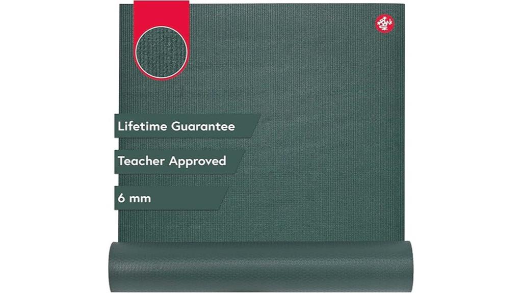 thick durable yoga mat