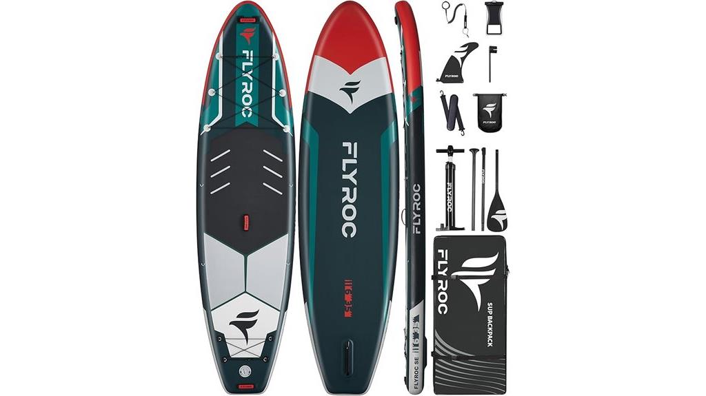 three piece inflatable paddleboard