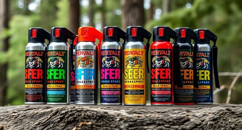 top bear spray recommendations