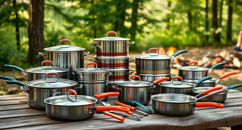 top camping cookware sets