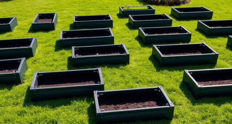 top durable metal garden beds
