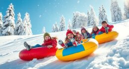 top inflatable snow tubes