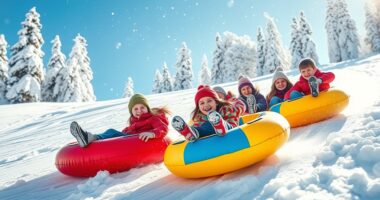 top inflatable snow tubes