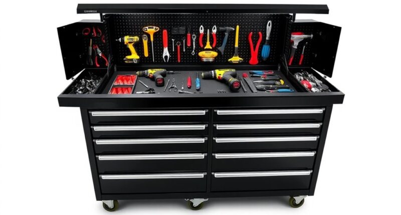 top tool chest combo sets