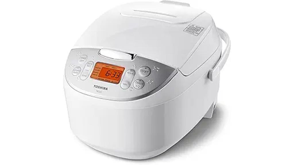toshiba 6 cup fuzzy rice cooker