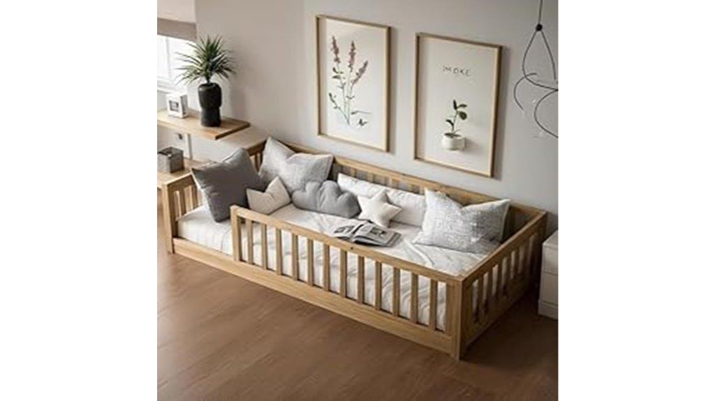 twin size montessori bed