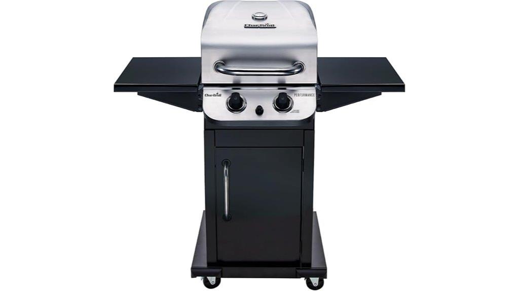 two burner gas grill