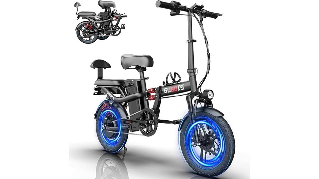 two person electric bicycle