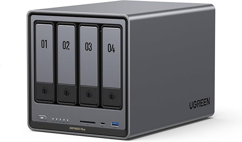 ugreen 4 bay nas device