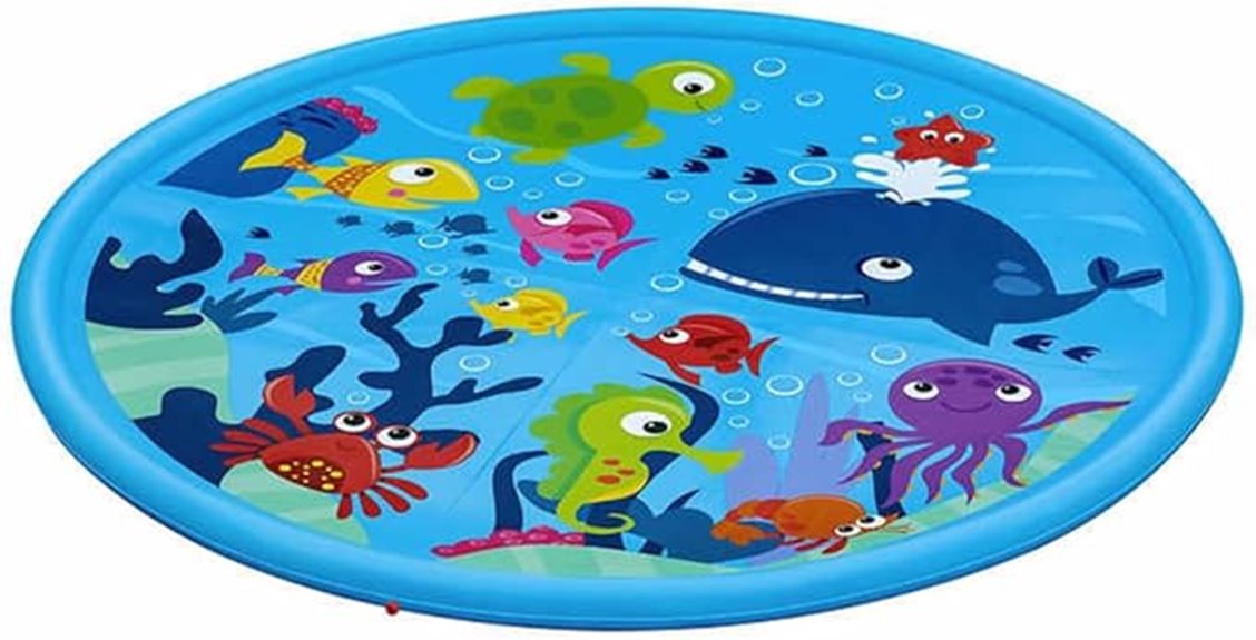 underwater splash pad