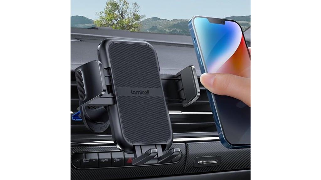vent mounted phone holder