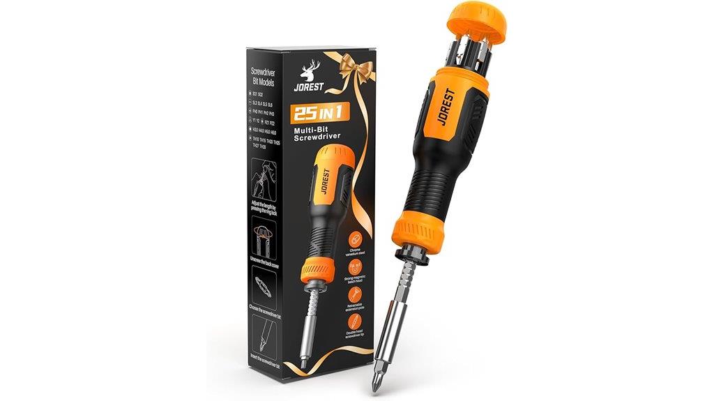 versatile 25 in 1 screwdriver