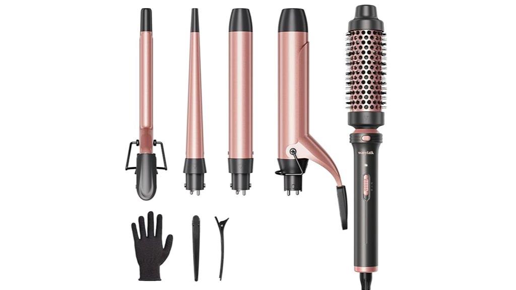versatile 5 in 1 curling set