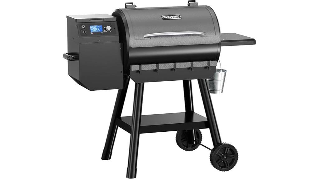 versatile pellet grill features