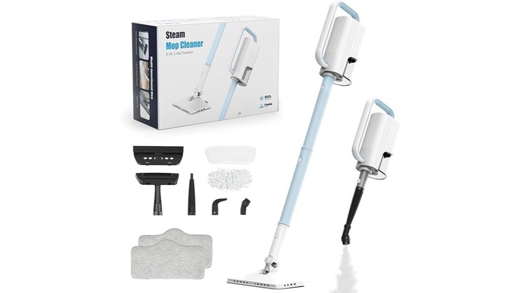 versatile rotatable steam mop