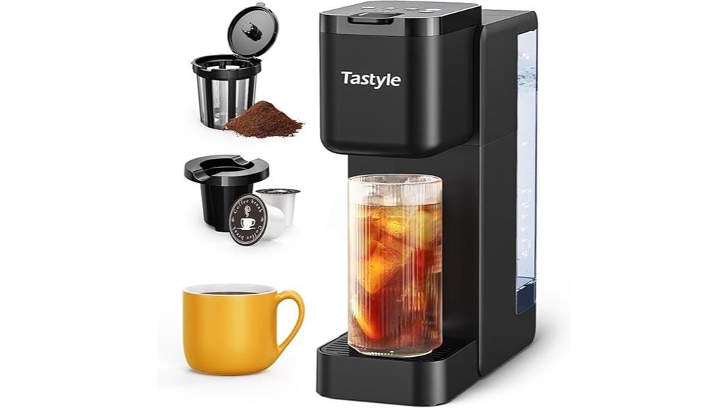 versatile single serve coffee maker
