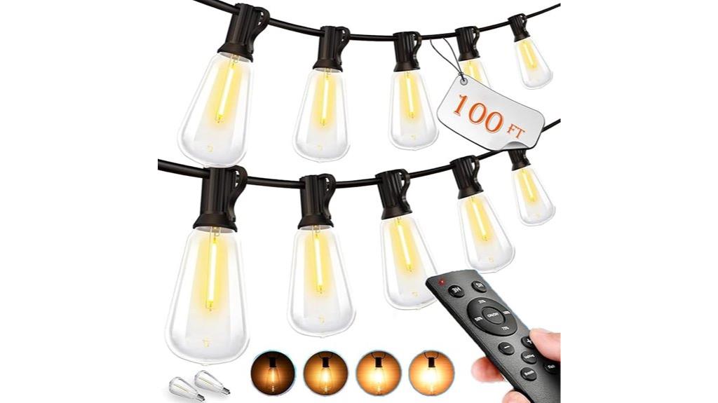 waterproof 100ft led string