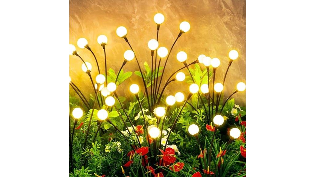 waterproof led garden decor