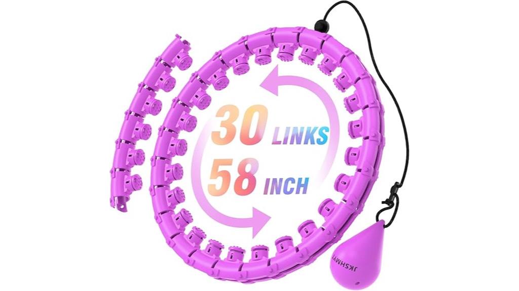 weighted hula hoop adults