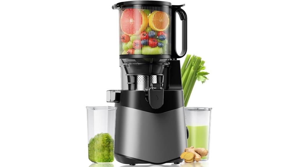 wide feed cold juicer