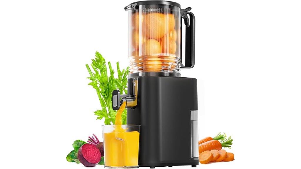 wide feed juicing system
