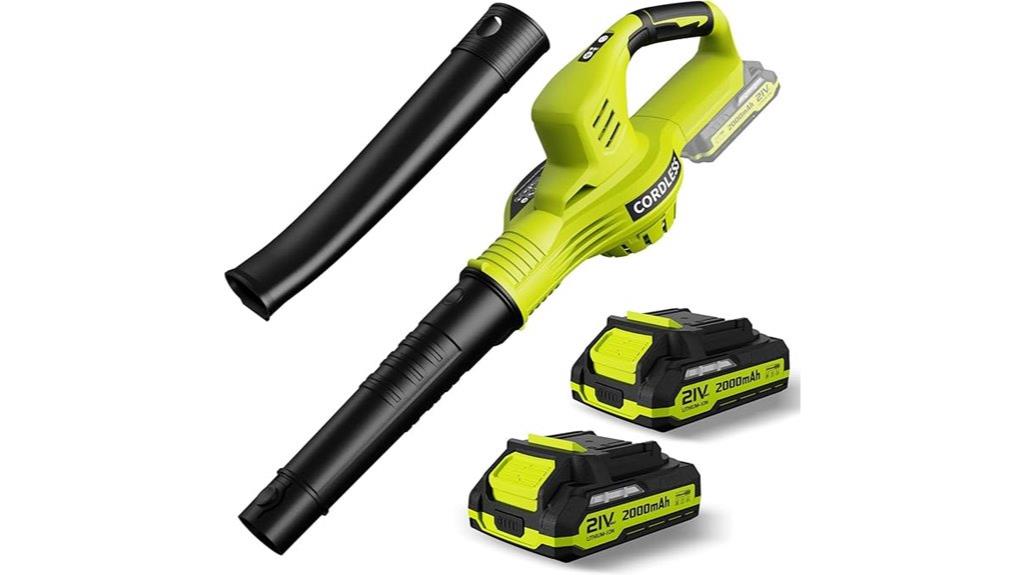 wireless 21v leaf blower