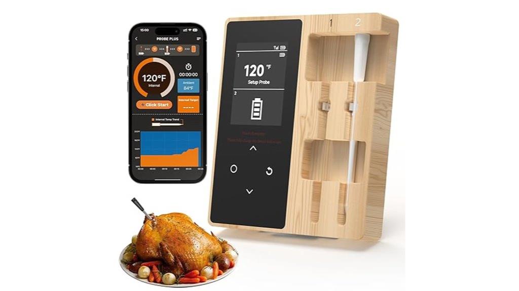 wireless bluetooth meat thermometer