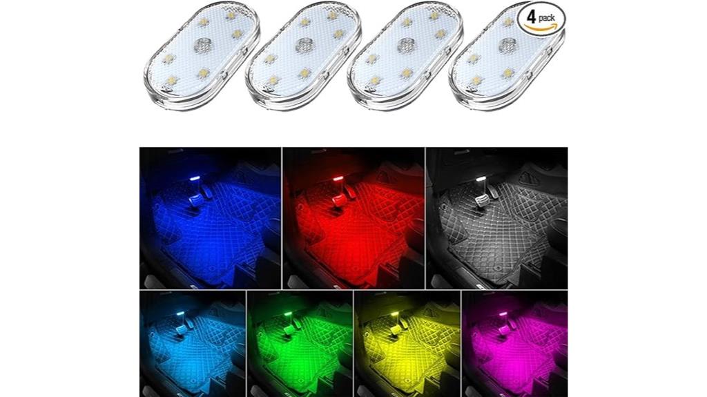 wireless rechargeable interior lights