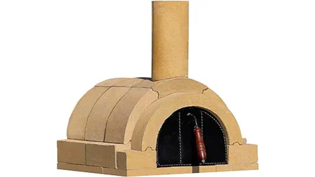 wood burning pizza oven kit