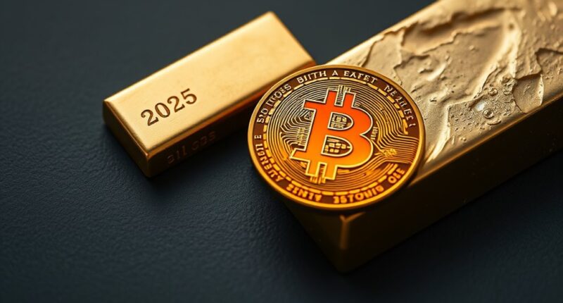 bitcoin versus gold comparison
